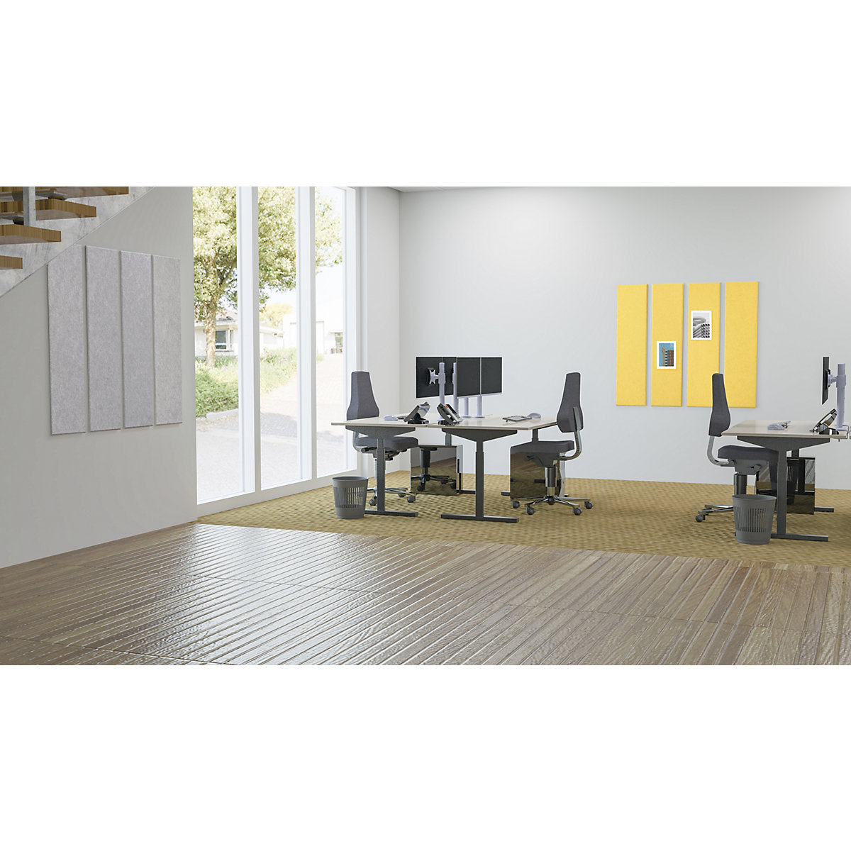 Akustický stenový panel – eurokraft basic (Zobrazenie produktu 4)-3