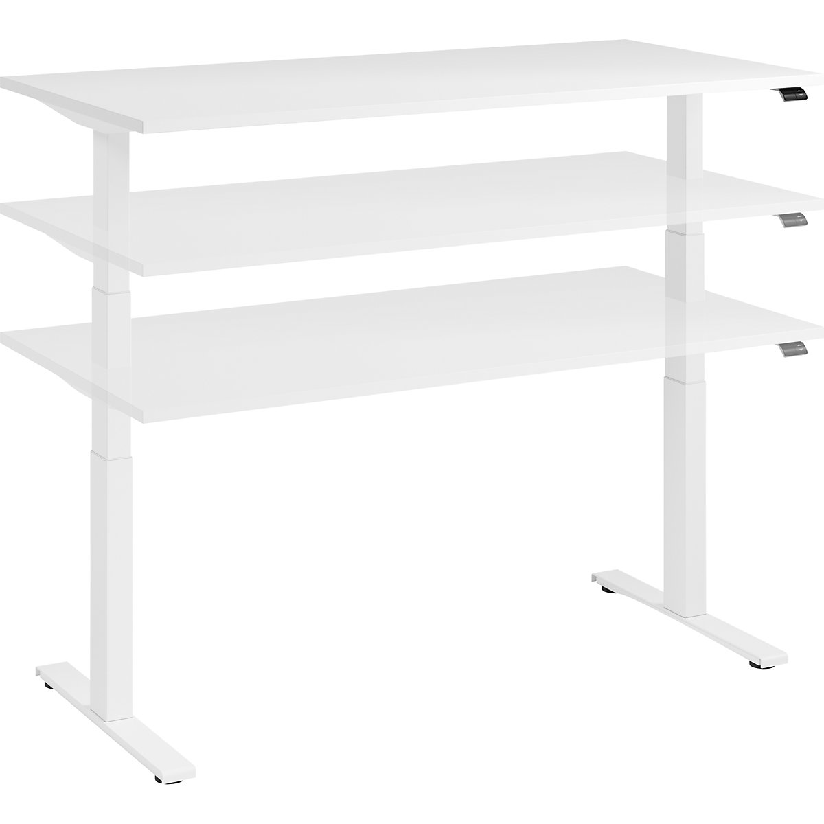 Písací stôl BOTTOM-UP, elektricky výškovo prestaviteľný (Zobrazenie produktu 4)-3