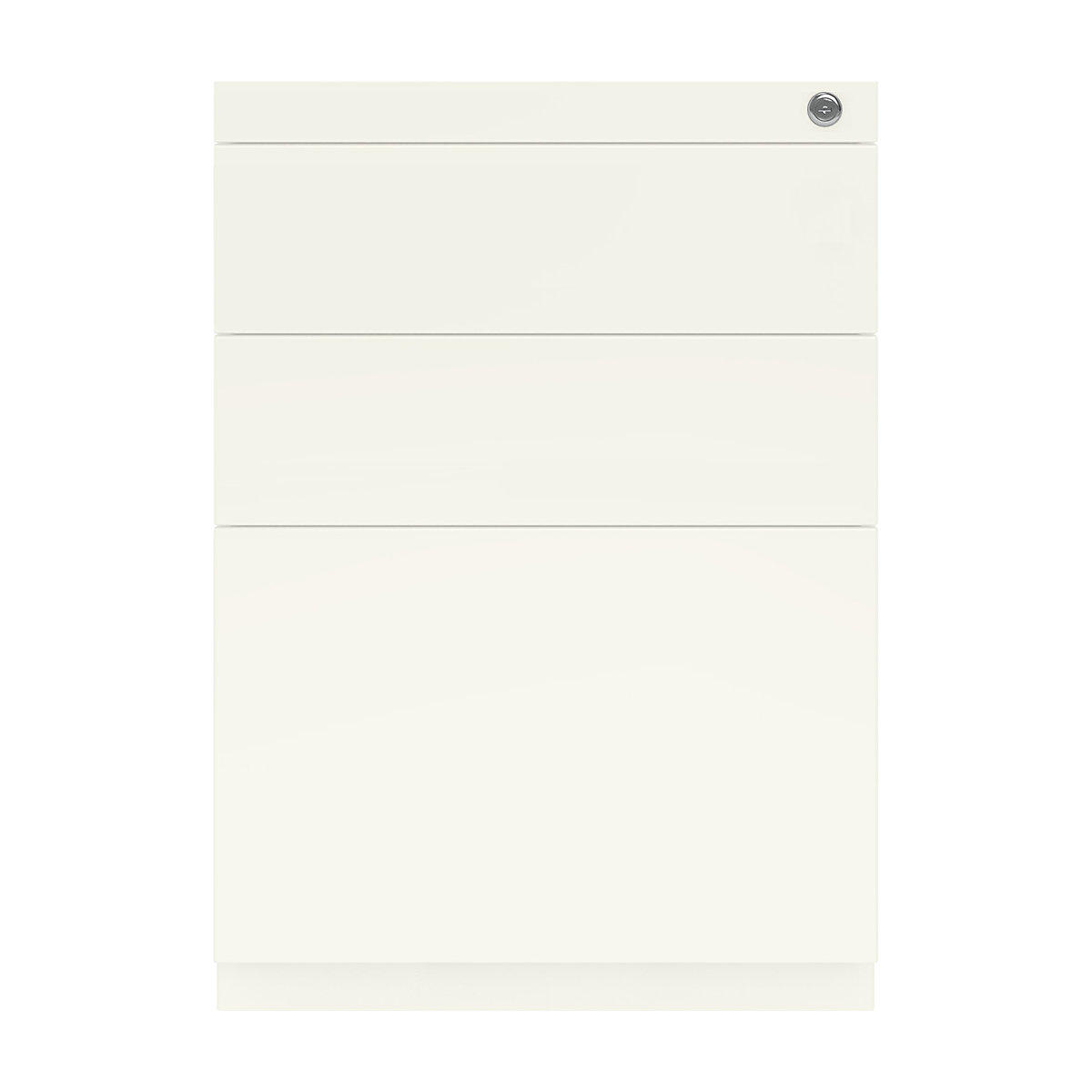 Stojaci kontajner Note™, s 2 univerzálnymi zásuvkami, 1 závesná registratúra – BISLEY (Zobrazenie produktu 2)-1