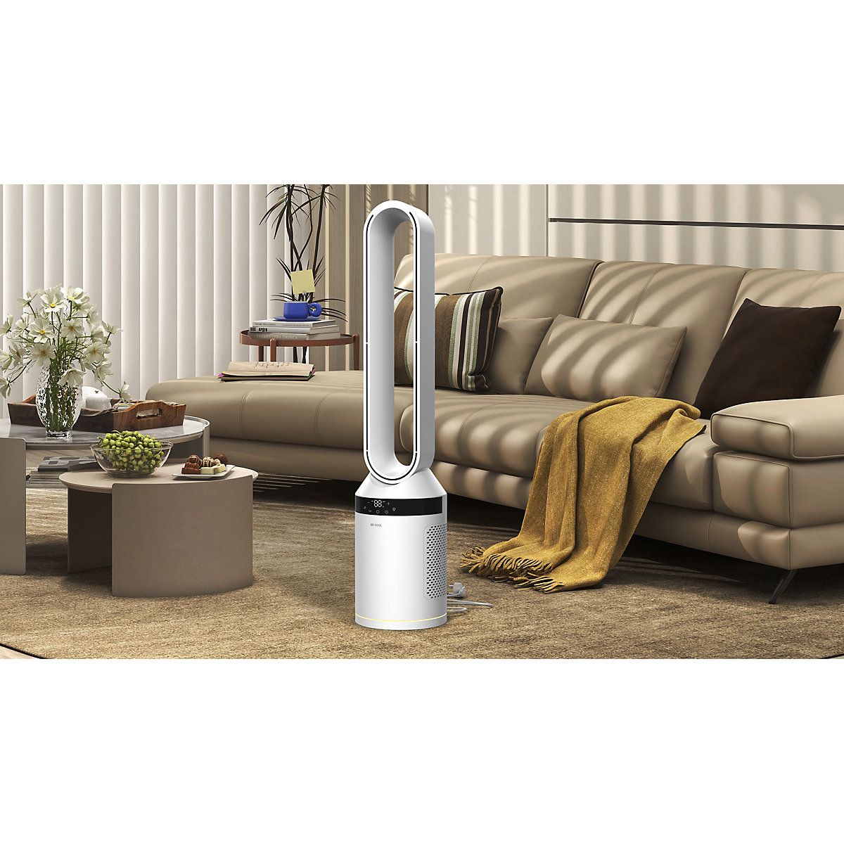 Bezlopatkový stĺpový ventilátor (Zobrazenie produktu 9)-8