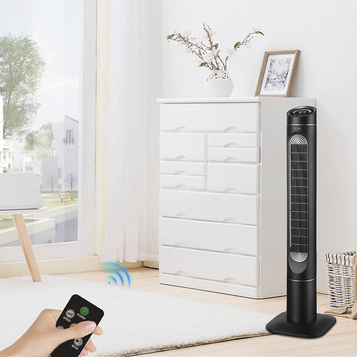 Stĺpový ventilátor s displejom (Zobrazenie produktu 11)-10