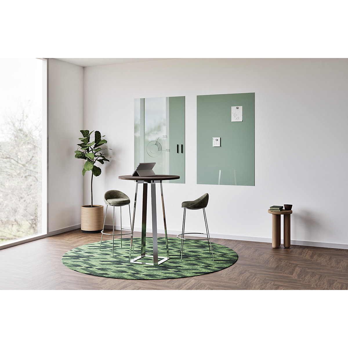 Sklenená tabuľa Glassboard Sharp – Chameleon (Zobrazenie produktu 3)-2