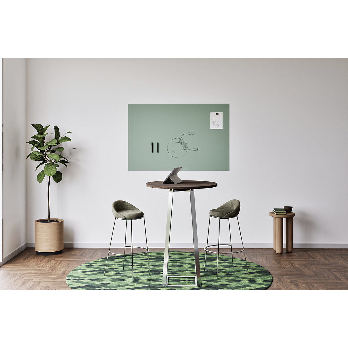 Sklenená tabuľa Glassboard Sharp – Chameleon (Zobrazenie produktu 4)-3