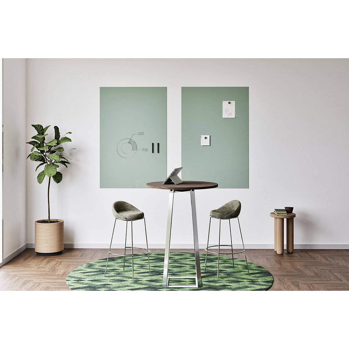 Sklenená tabuľa Glassboard Sharp – Chameleon (Zobrazenie produktu 5)-4