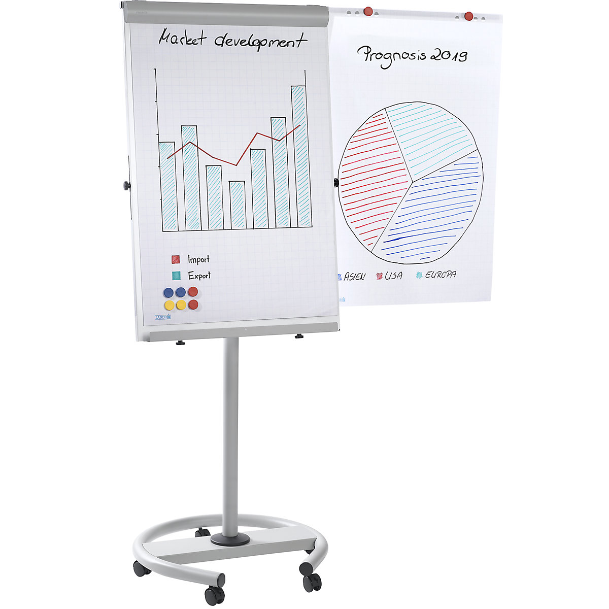 Flipchart, mobilný (Zobrazenie produktu 4)-3