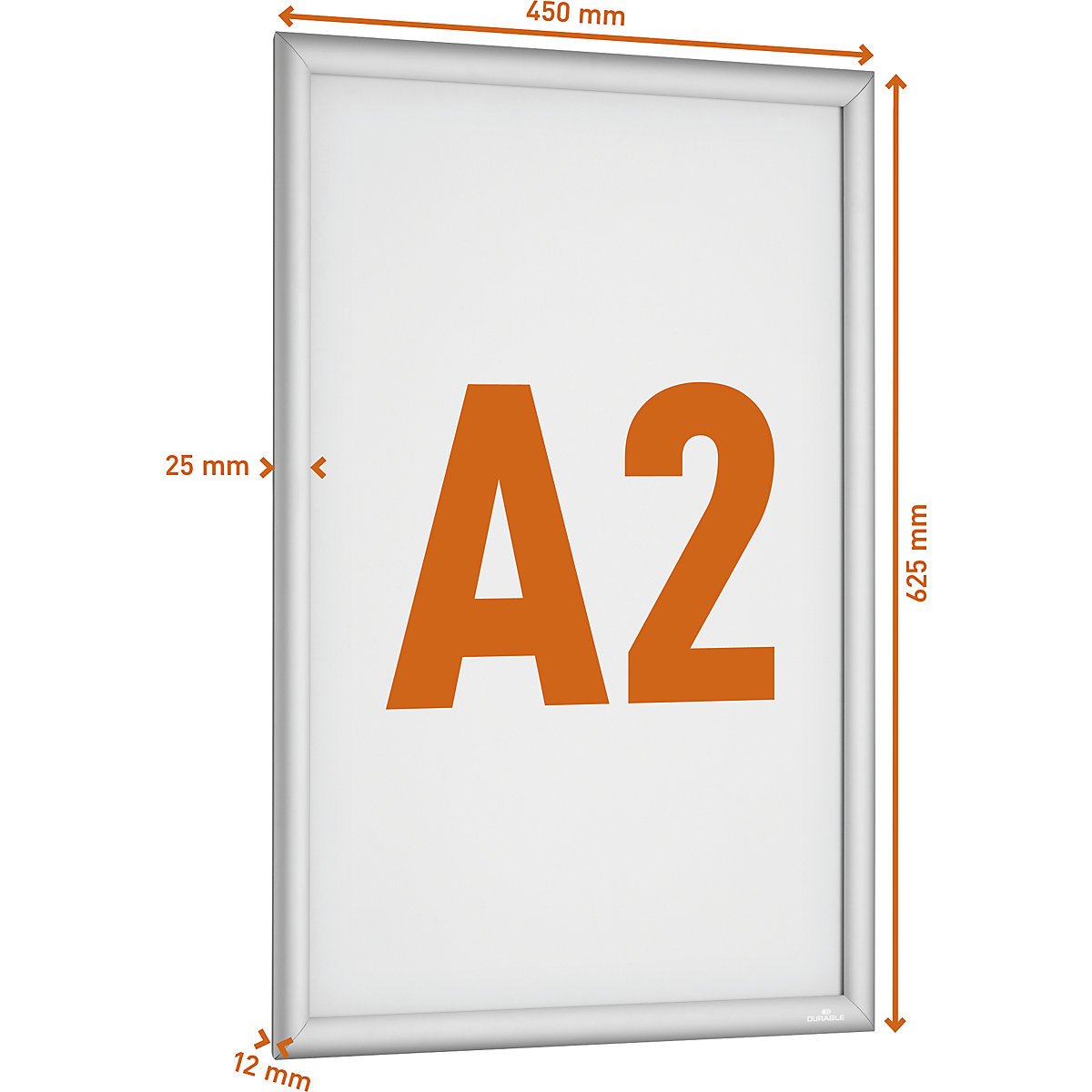 Hliníkový záklopný rám &ndash; DURABLE