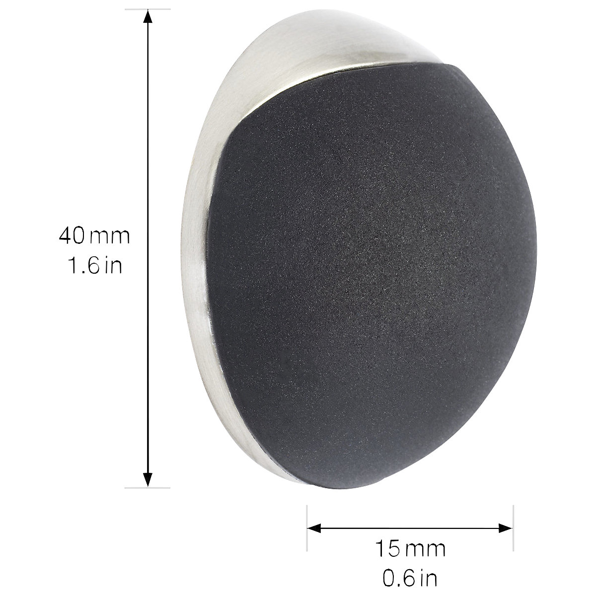 Nástenná dverová zarážka SOG WALL – Wagner (Zobrazenie produktu 2)-1