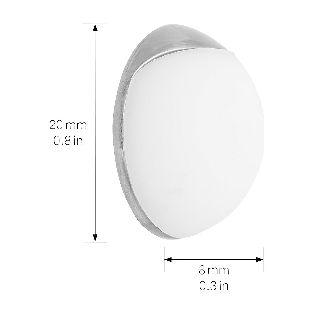 Nástenná dverová zarážka SOG WALL – Wagner (Zobrazenie produktu 2)-1