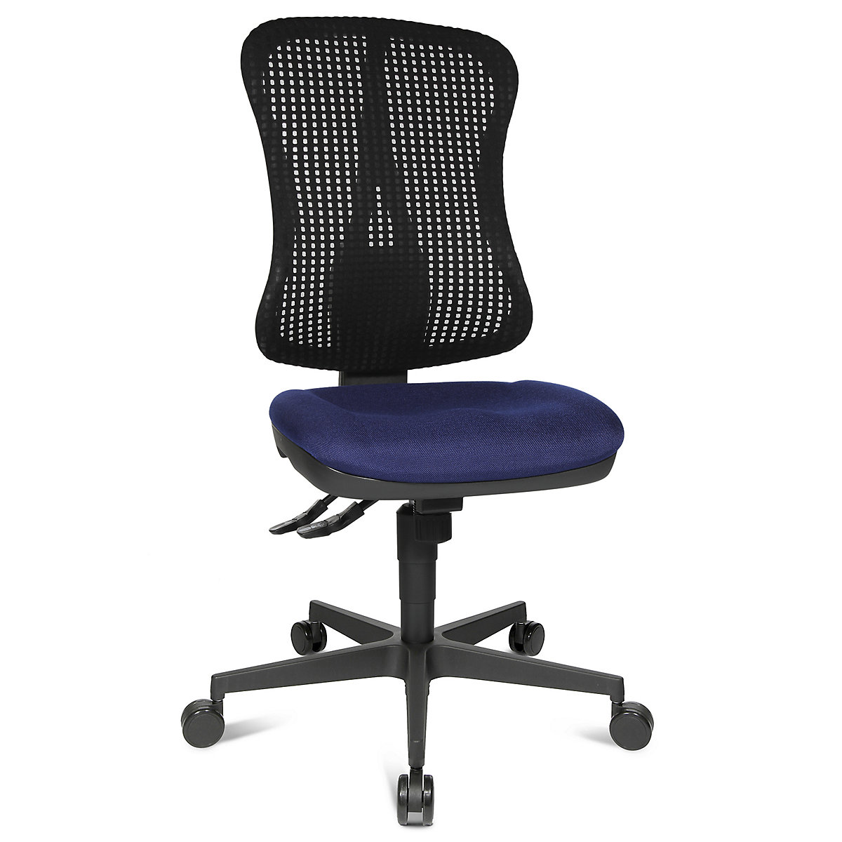 Otočná stolička pre ľudí s problémami s platničkami, žliabkové sedadlo – Topstar (Zobrazenie produktu 31)-30