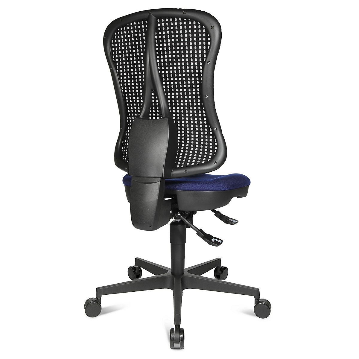 Otočná stolička pre ľudí s problémami s platničkami, žliabkové sedadlo – Topstar (Zobrazenie produktu 33)-32