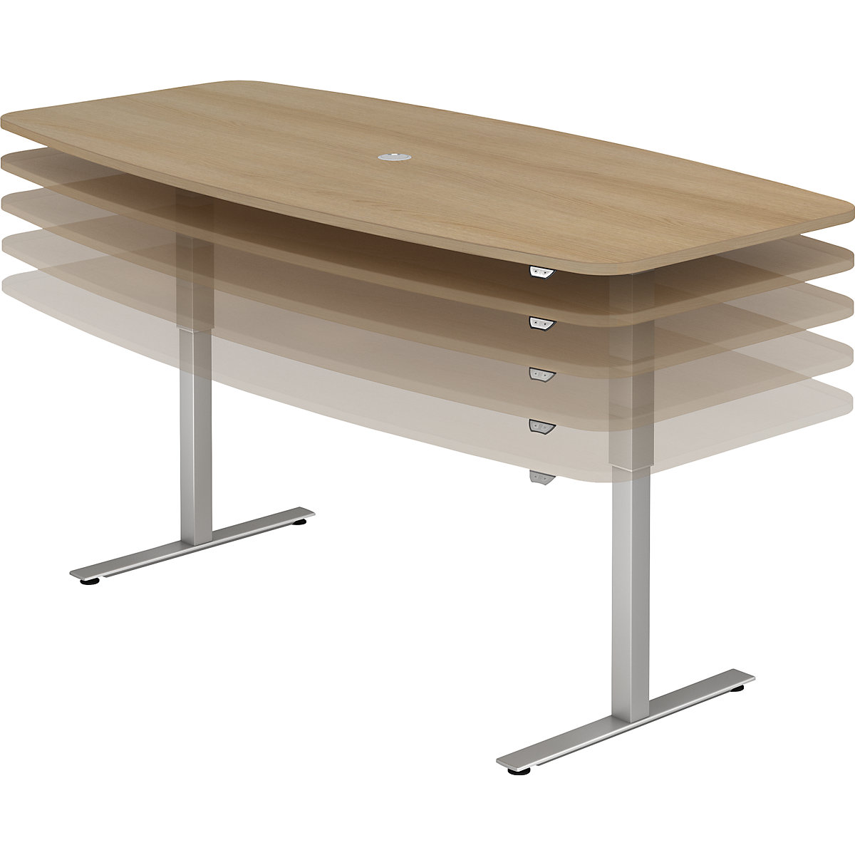 Konferenčný stôl, š x h 2200 x 1030 mm (Zobrazenie produktu 13)-12