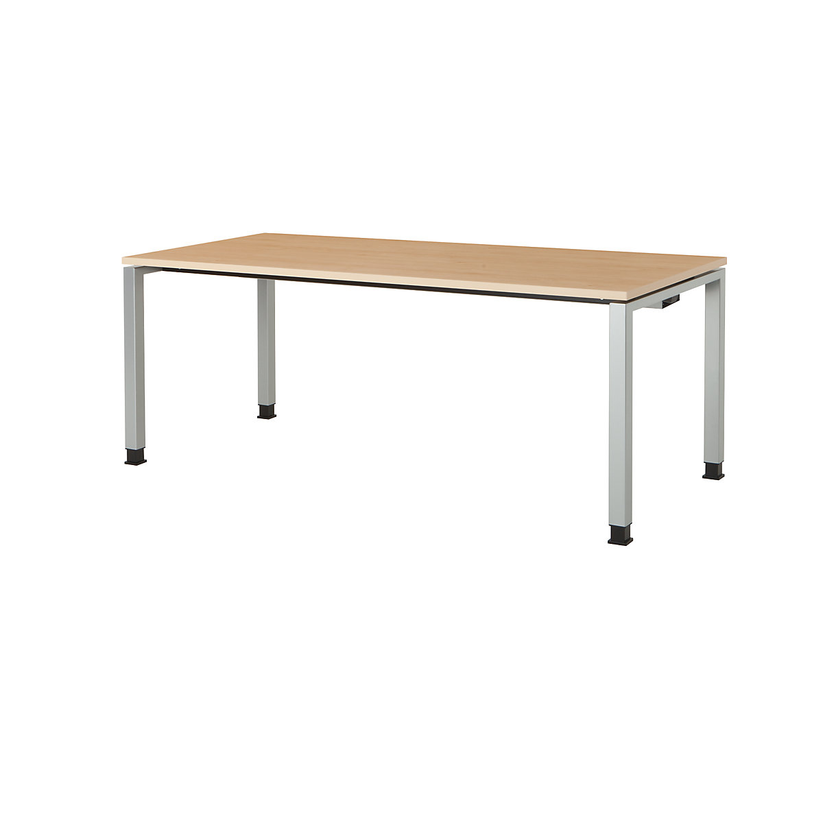 Pravouhlý stôl, tvar nohy štvorcová rúrka – mauser