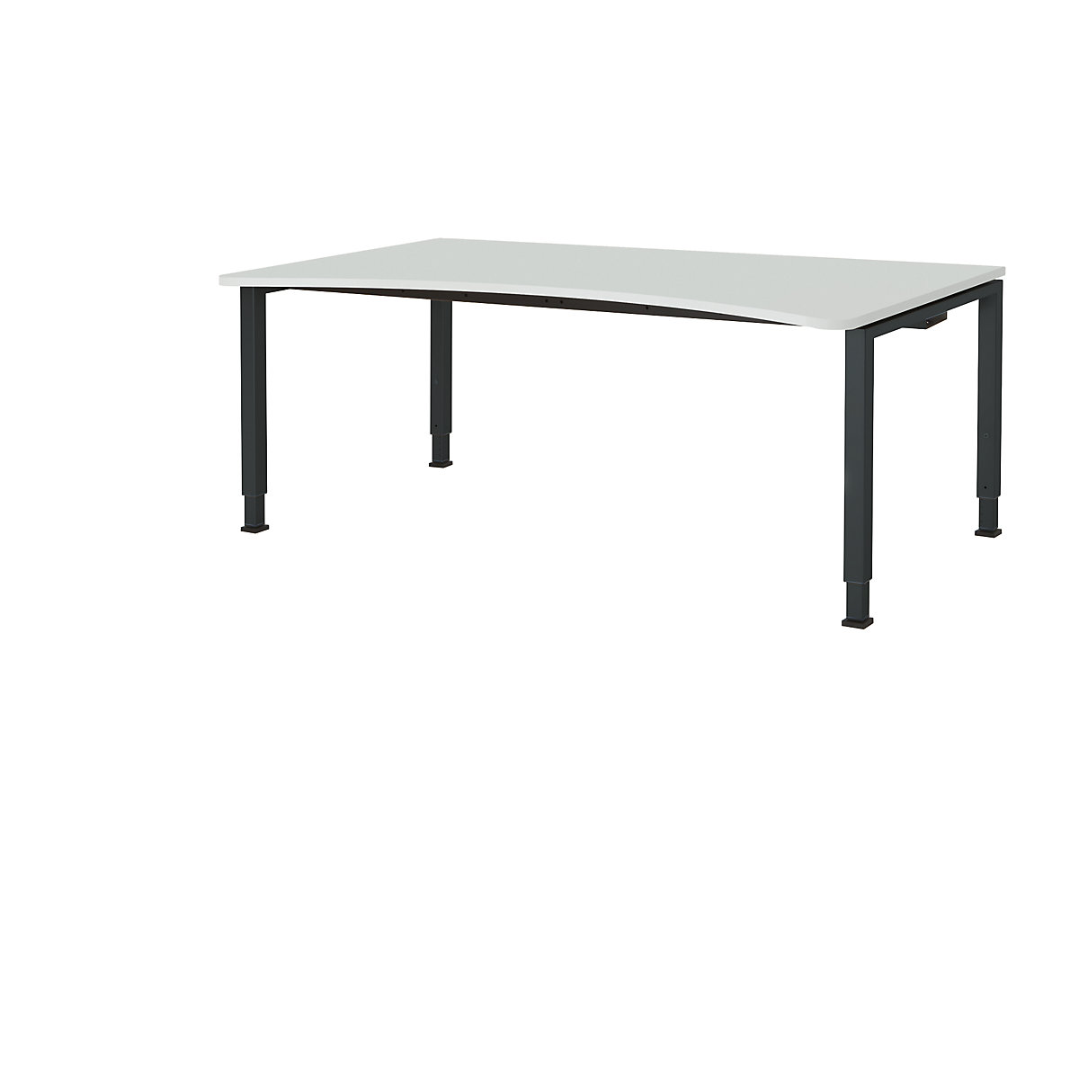 Voľne tvarovateľný stôl, výškovo prestaviteľný – mauser