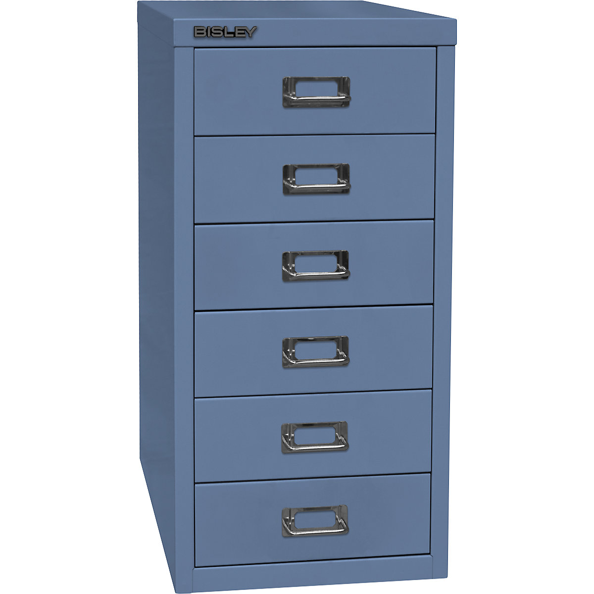 MultiDrawer™ séria 29 – BISLEY, DIN A4, 6 zásuviek, modrá-5