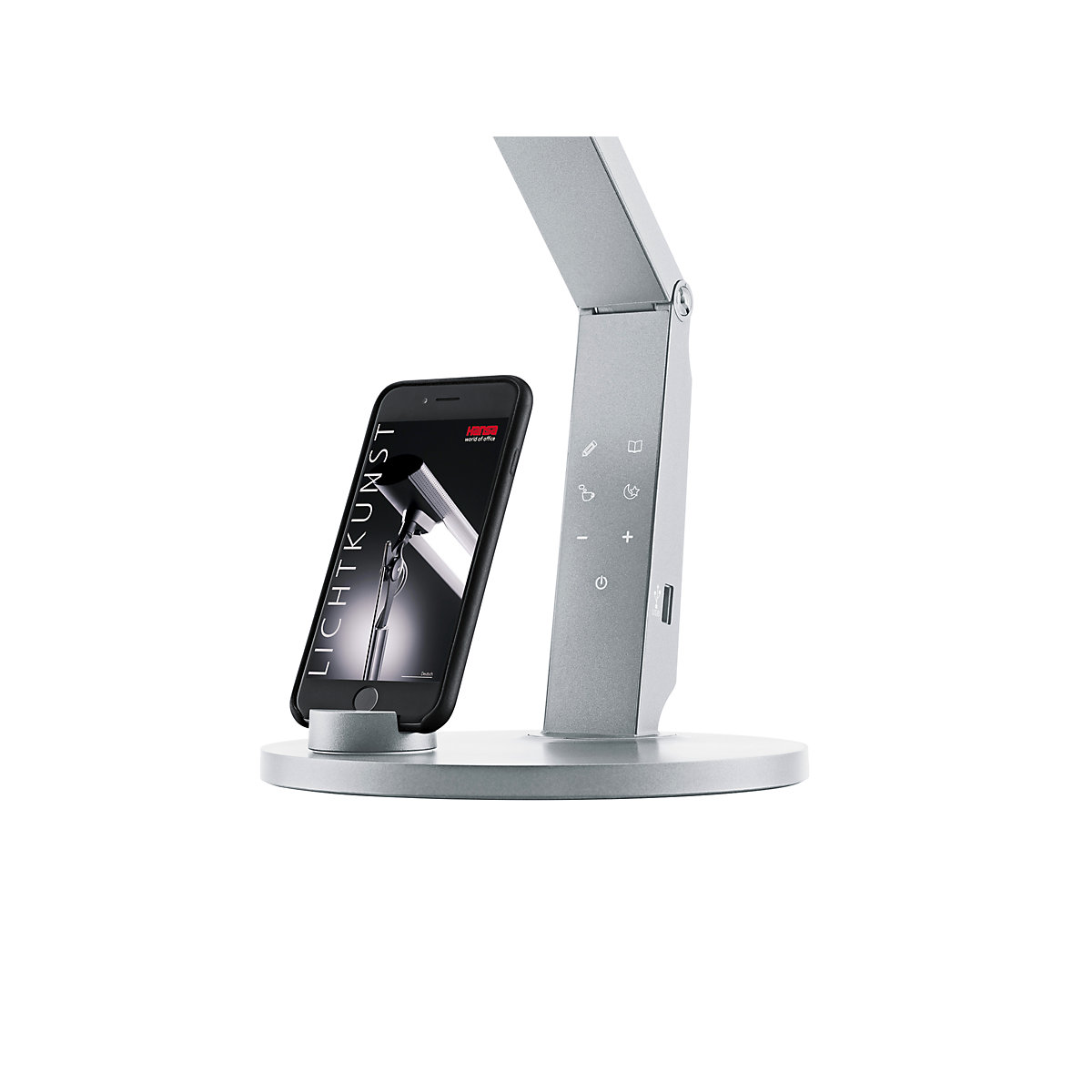 LED-bureaulamp VARIO PLUS – Hansa (Productafbeelding 5)-4