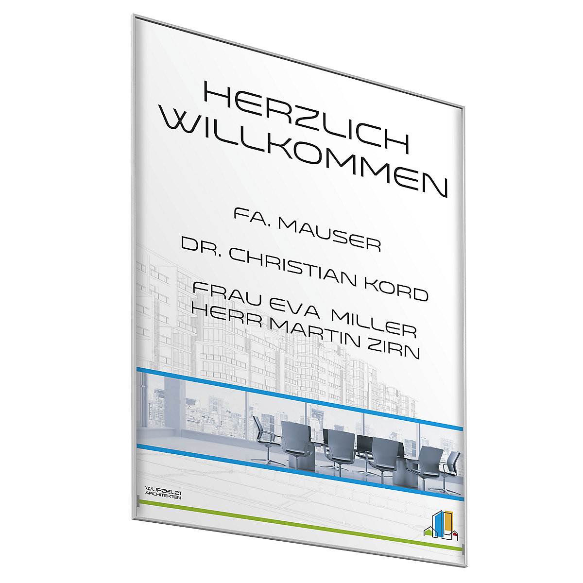 MADRID Silver Line™ wegwijzer (Productafbeelding 3)-2