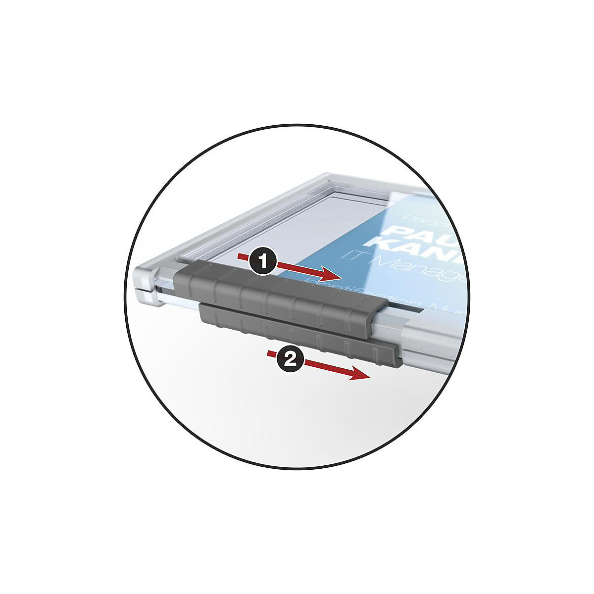 Kaartenhouder PUSHBOX – DURABLE (Productafbeelding 2)-1