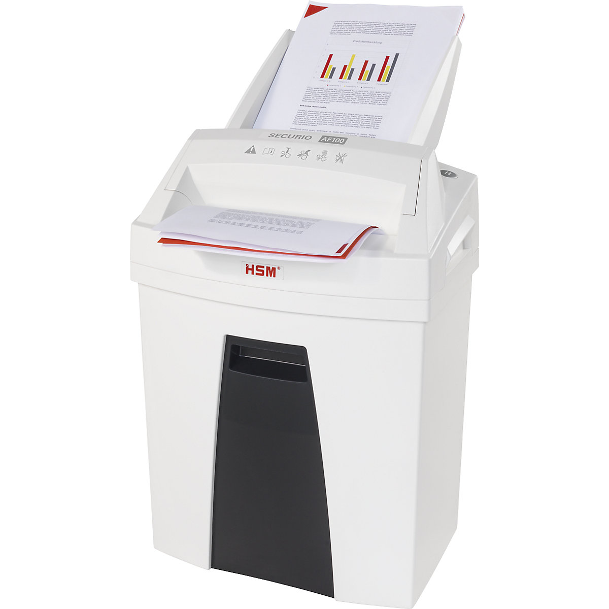 Autofeed-papiervernietiger SECURIO AF100 – HSM (Productafbeelding 15)-14