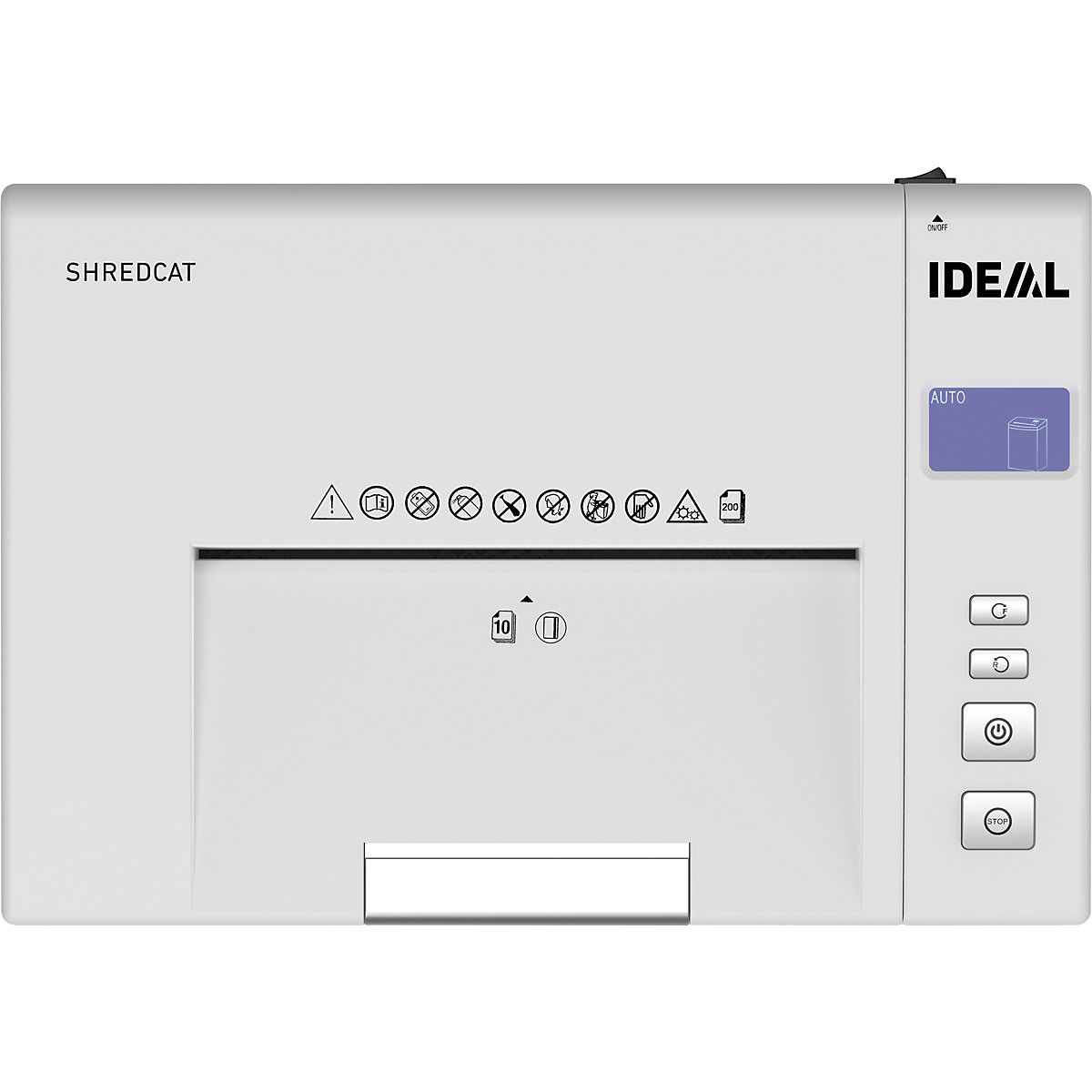 Papiervernietiger Shredcat 8292 CC met automatische invoer – IDEAL (Productafbeelding 3)-2