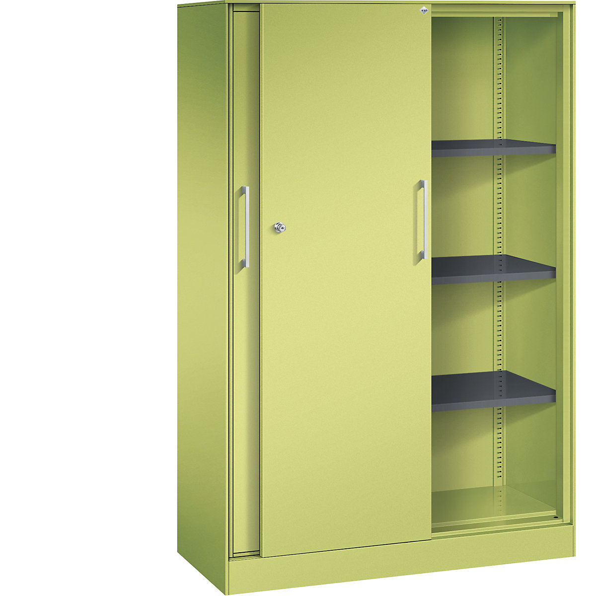 Schuifdeurkast ASISTO, hoogte 1617 mm &ndash; C+P