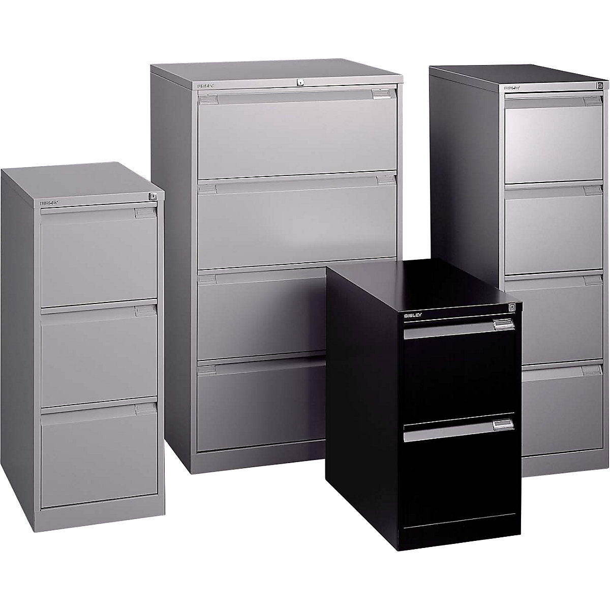 Hangmappenkast, 1-baans – BISLEY (Productafbeelding 3)-2