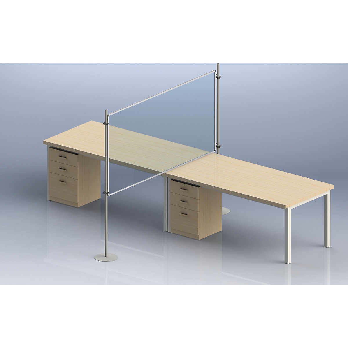 Functionele scheidingswand – eurokraft basic (Productafbeelding 10)-9