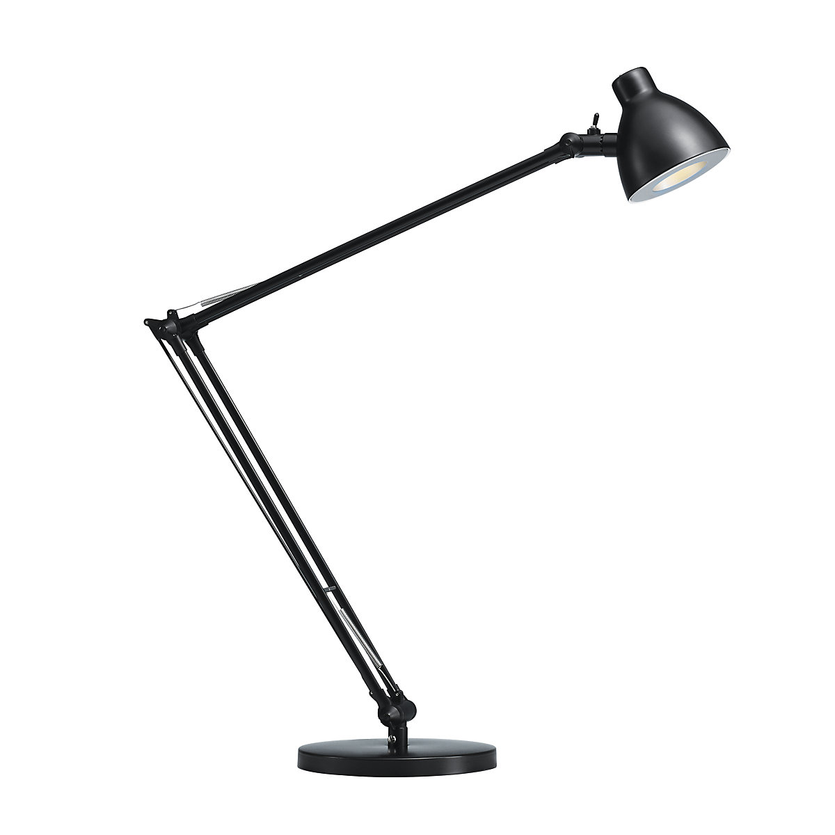 LED-tafellamp VALENCIA – Hansa, hoogte 800 mm, zwart-3
