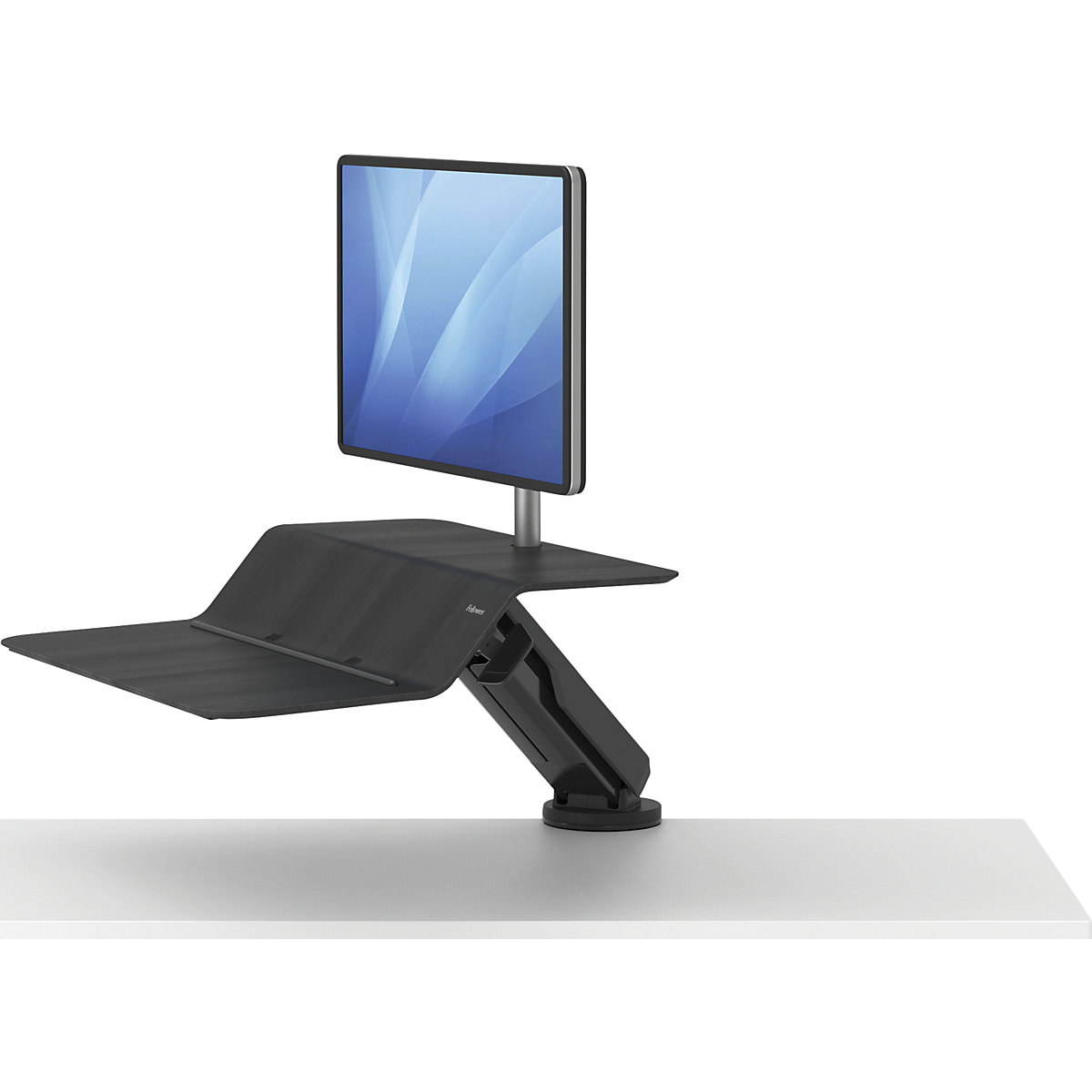 Lotus™ RT zit-sta-werkstation, voor 1 monitor – Fellowes (Productafbeelding 2)-1