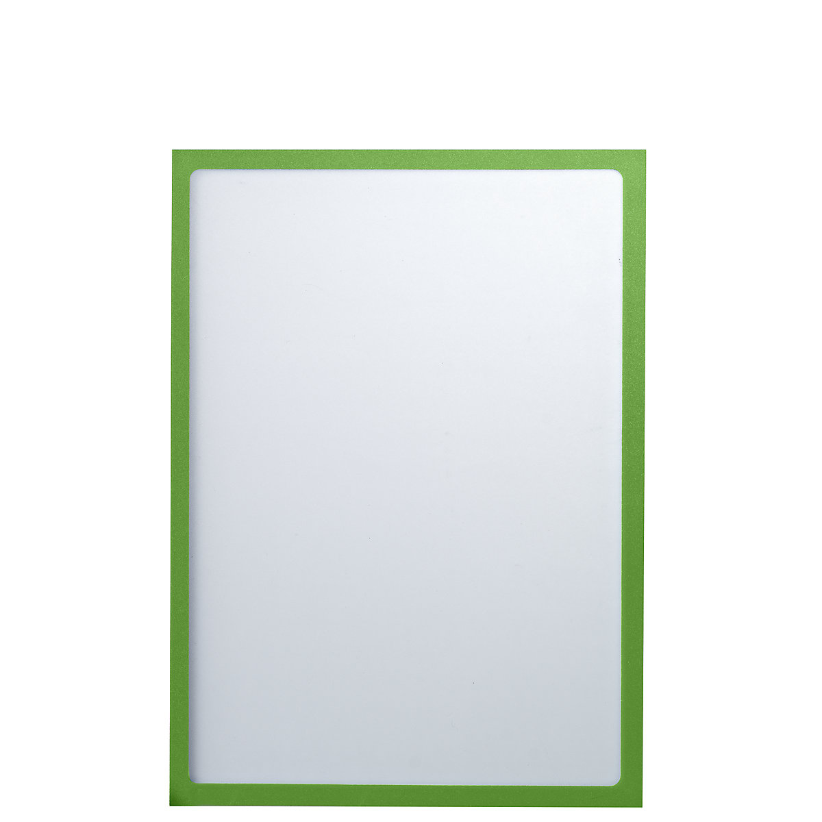 Magnetische infohoes – eurokraft basic, A4, b x h = 225 x 312 mm, frame groen, VE = 10 stuks-7