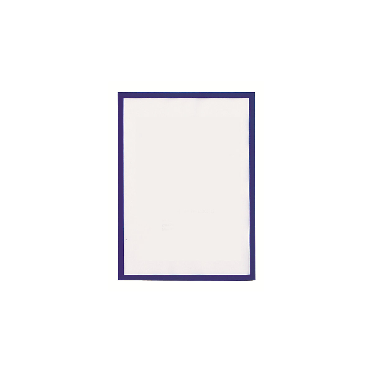 magnetofix-zichtvenster – magnetoplan, formaat A3, VE = 5 stuks, frame blauw-8