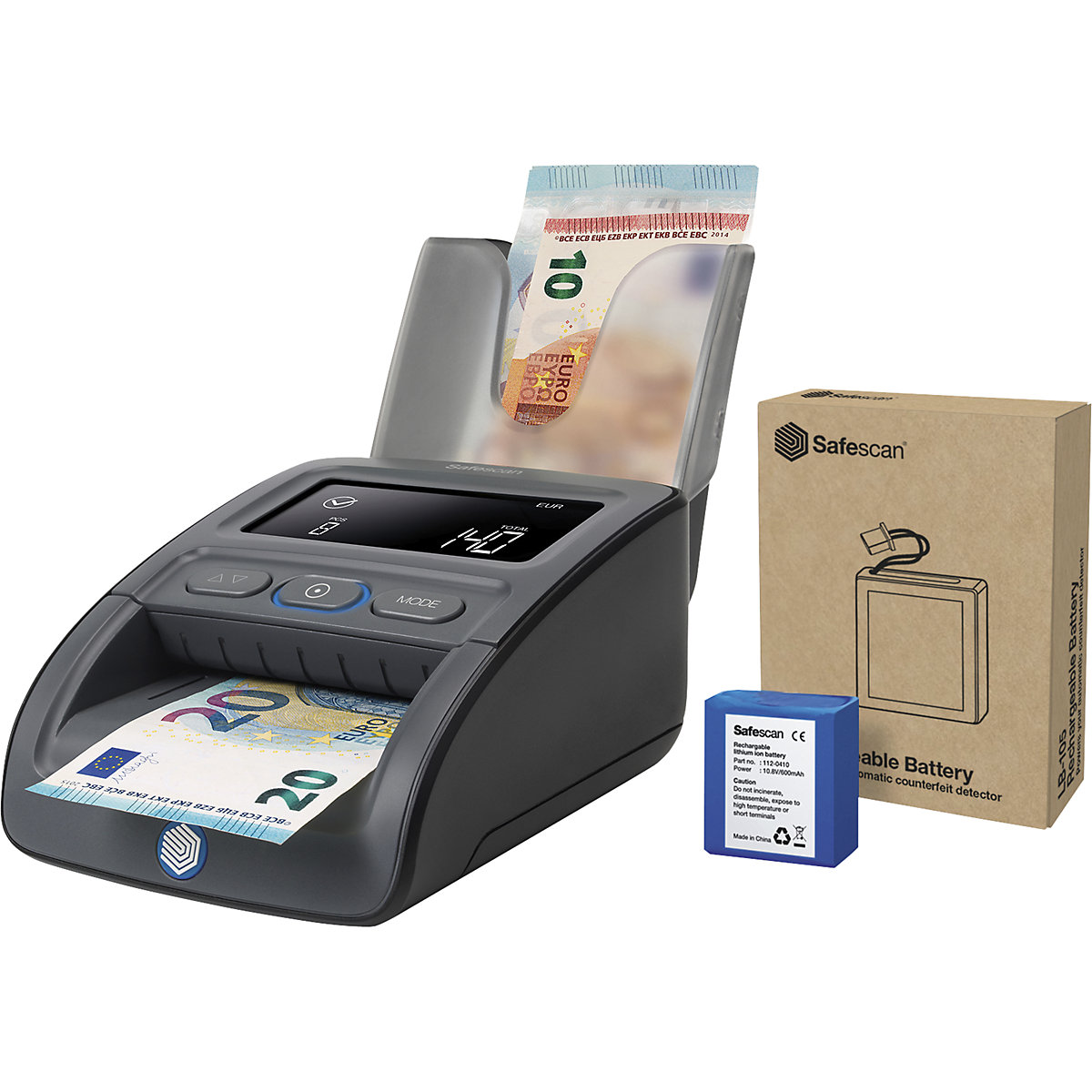 Bankbiljettenvalidator-set