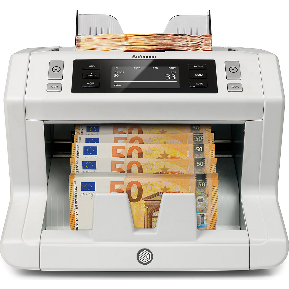 Geldtelmachine voor gesorteerde telling – Safescan