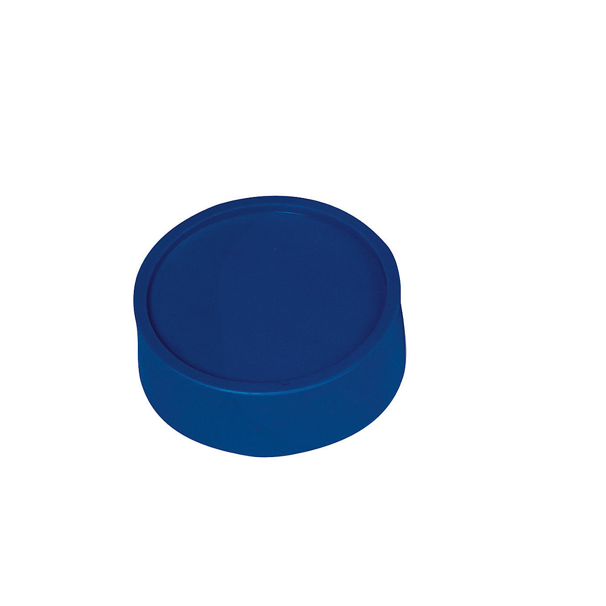 Ronde magneetjes – MAUL, Ø 34 mm, VE = 50 stuks, blauw-2