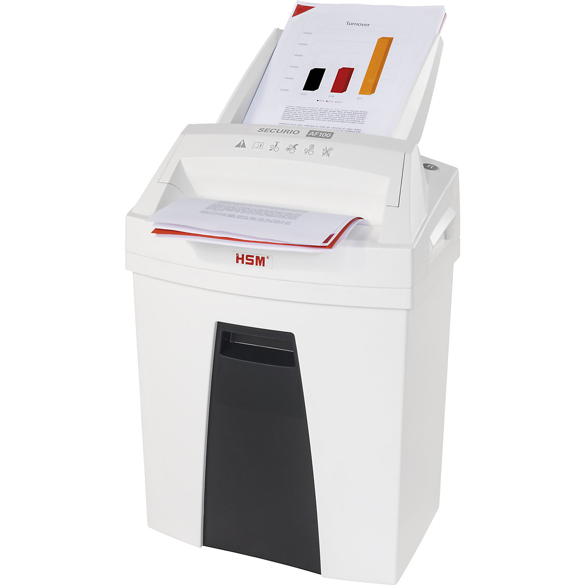 Autofeed-papiervernietiger SECURIO AF100 – HSM (Productafbeelding 13)-12