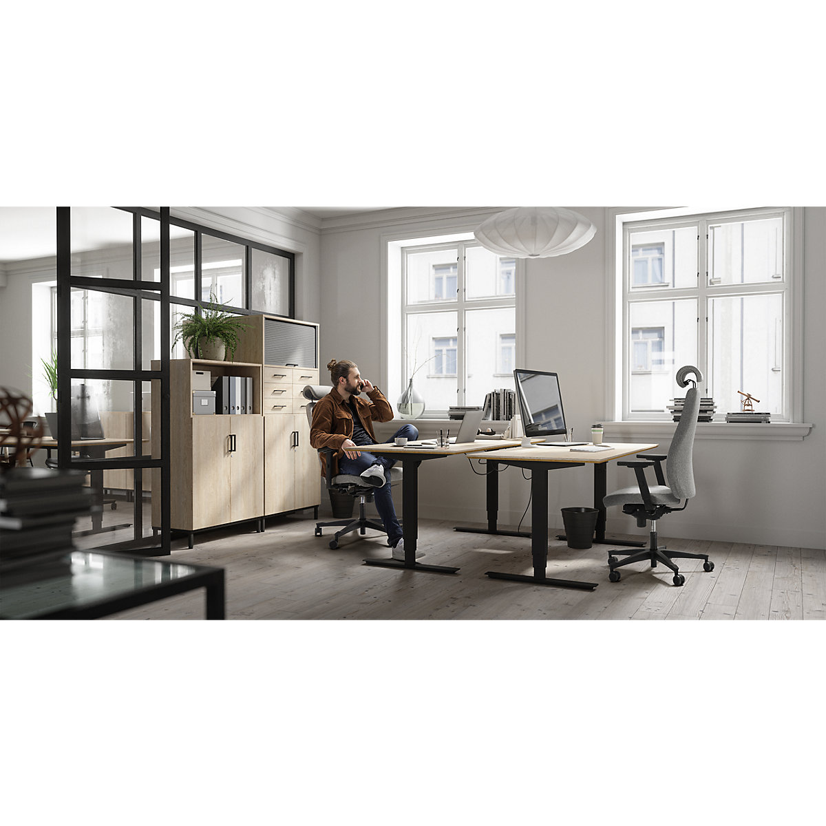 Bureaustoel, synchroon-mechanisme (Productafbeelding 8)-7