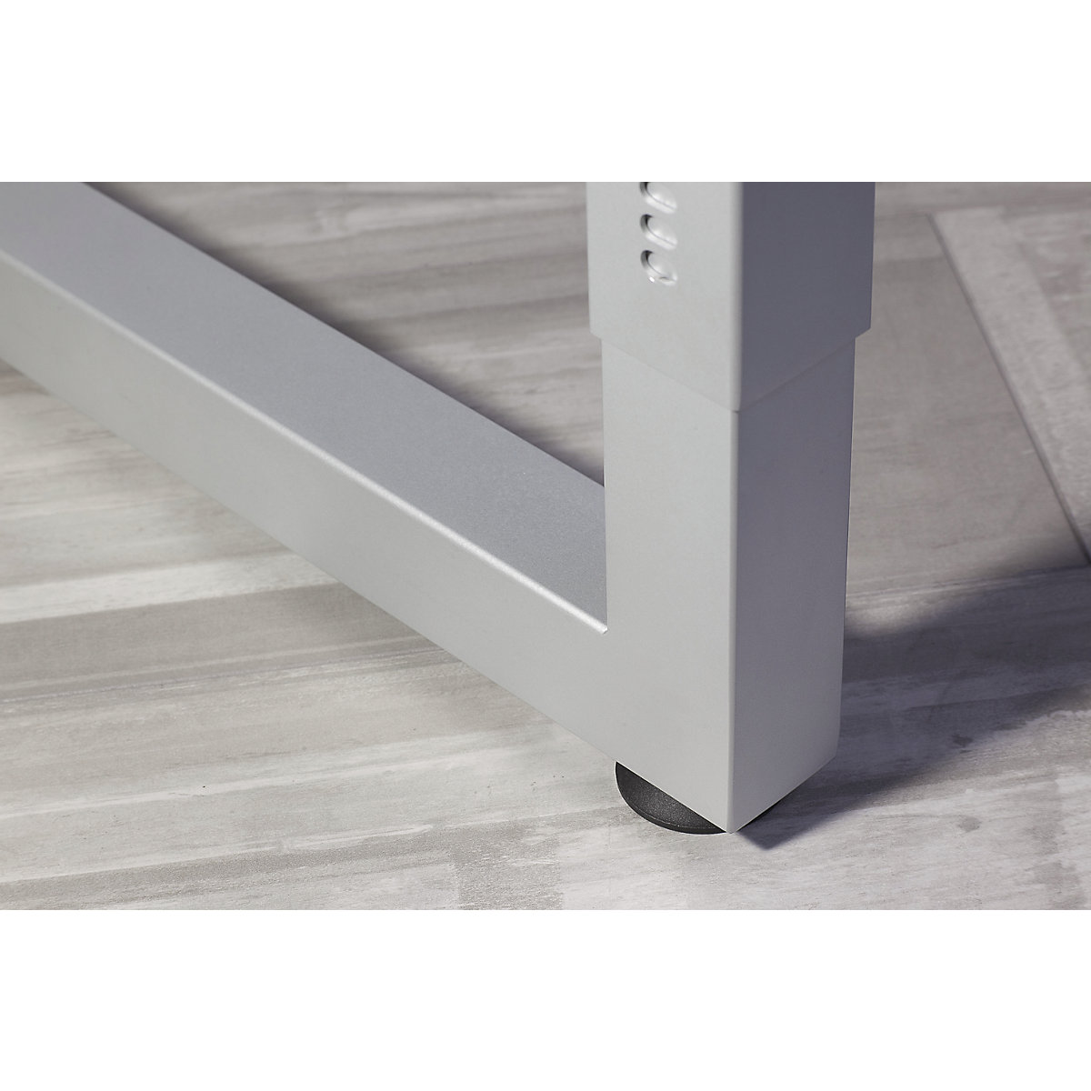 Bureautafel met frame van vierkante staalbuis – eurokraft pro (Productafbeelding 4)-3