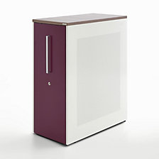 hoogte 1025 mm, wit/paars