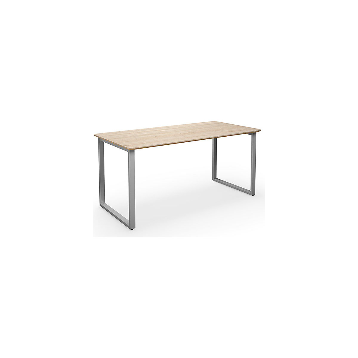 Multifunctionele tafel DUO-O Trend, recht blad, afgeronde hoeken