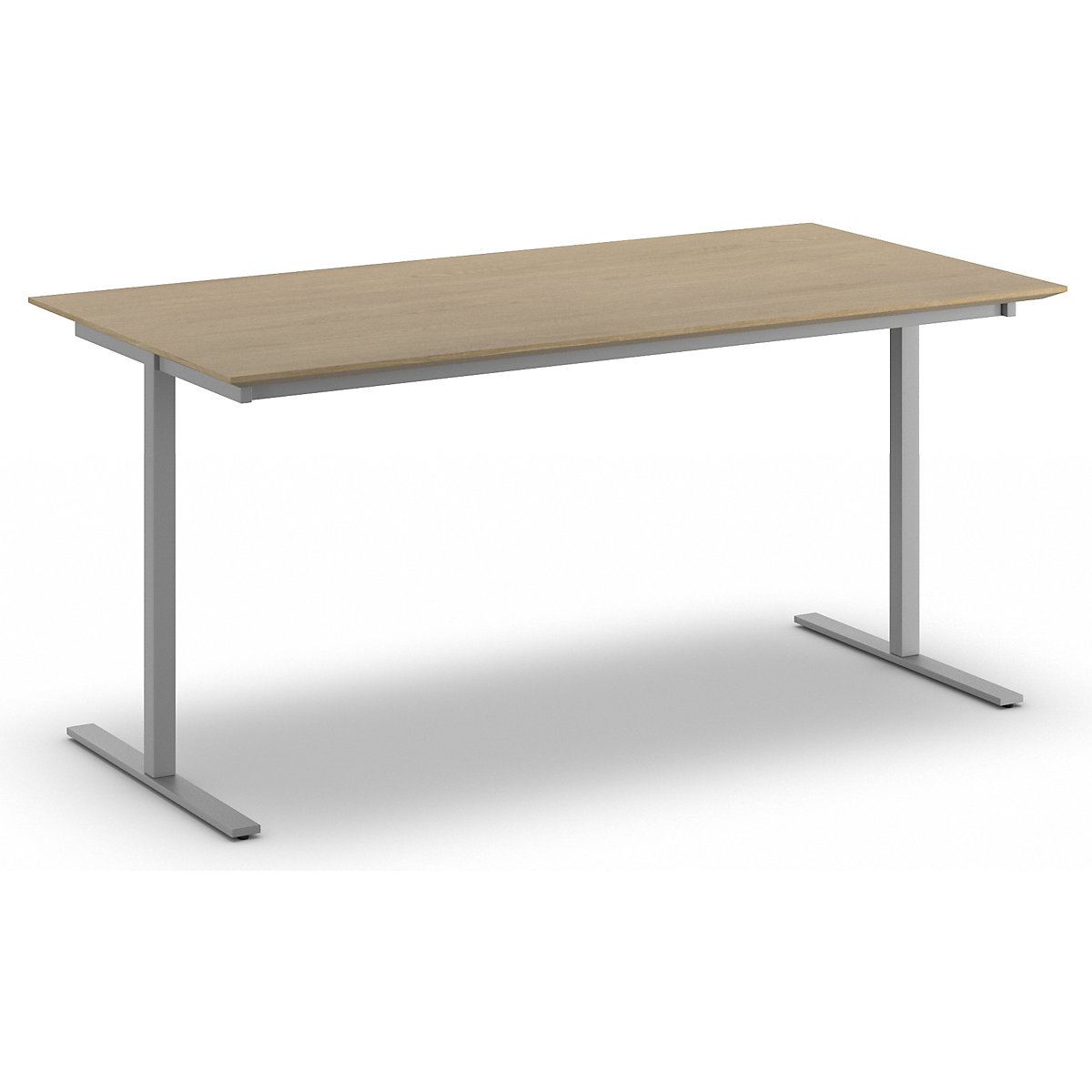 Multifunctionele tafel DUO-T Trend, recht blad (Productafbeelding 2)-1