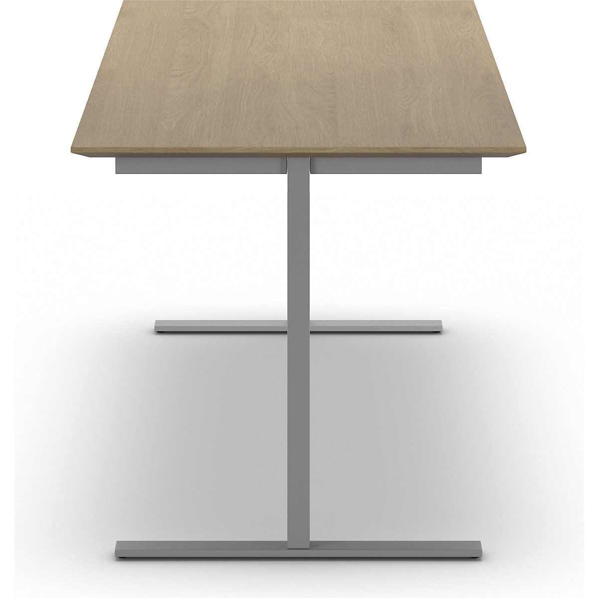 Multifunctionele tafel DUO-T Trend, recht blad (Productafbeelding 3)-2