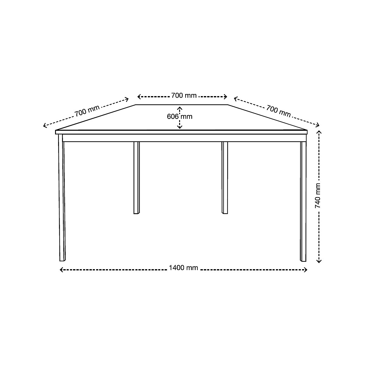 Universele tafel – eurokraft basic (Productafbeelding 9)-8