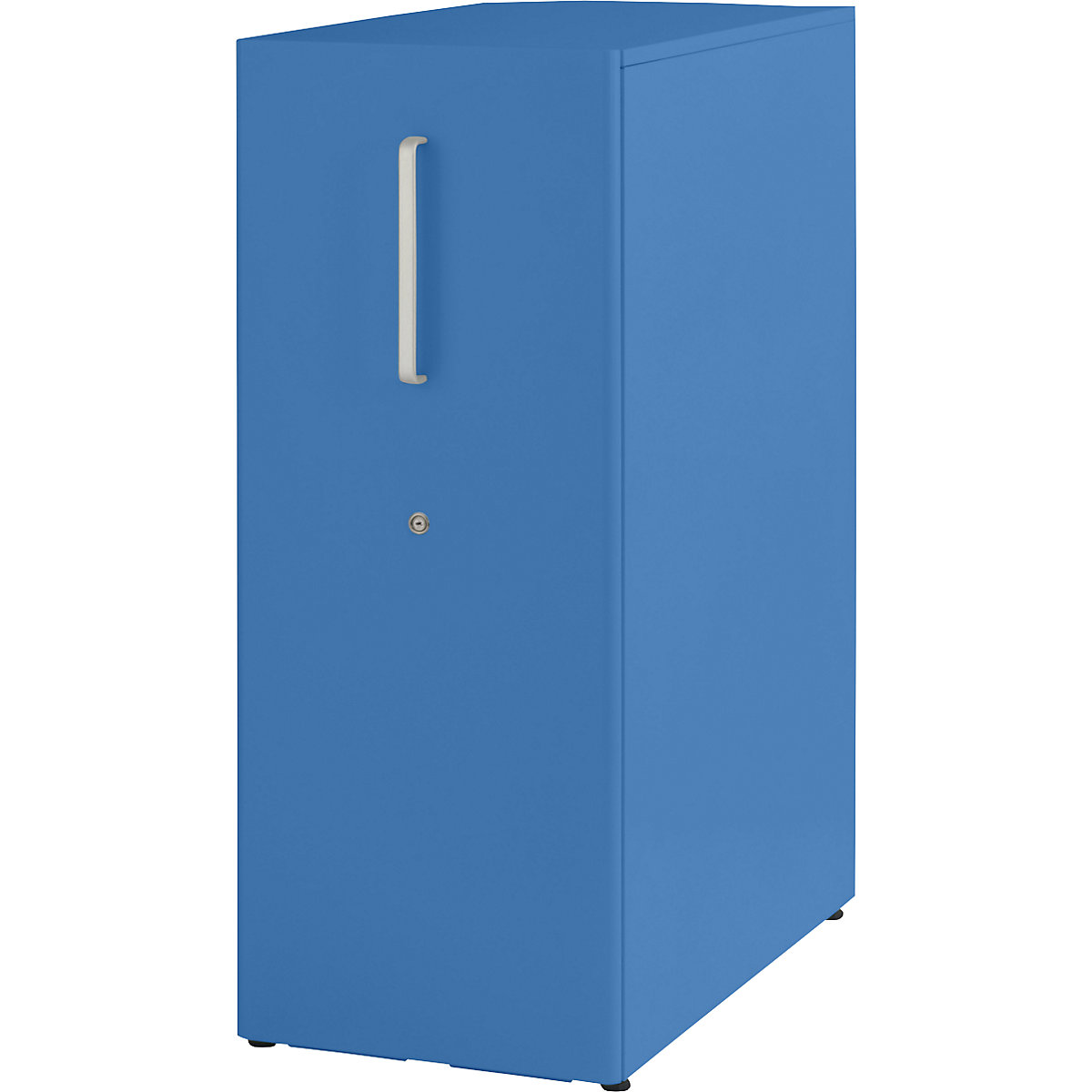 Assistentiemeubel Tower™ 3, met bovenblad en 1 prikbord – BISLEY, rechtsstaand, 2 legborden, blauw-8