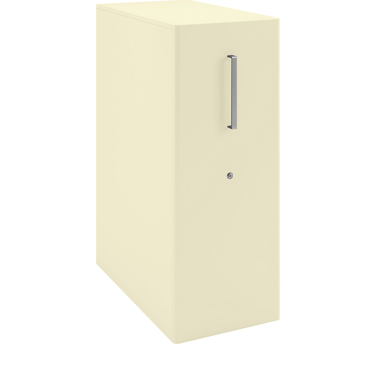 Assistentiemeubel Tower™ 4, met bovenblad en 1 prikbord – BISLEY, linksstaand, 1 legbord, licht ivoorkleurig-5
