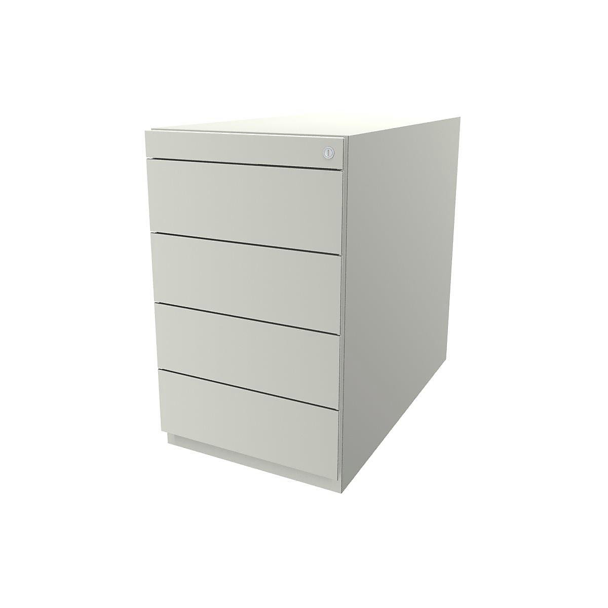Exacompta Set de cajones escritorio Toolbox 4 cajones negro brillo