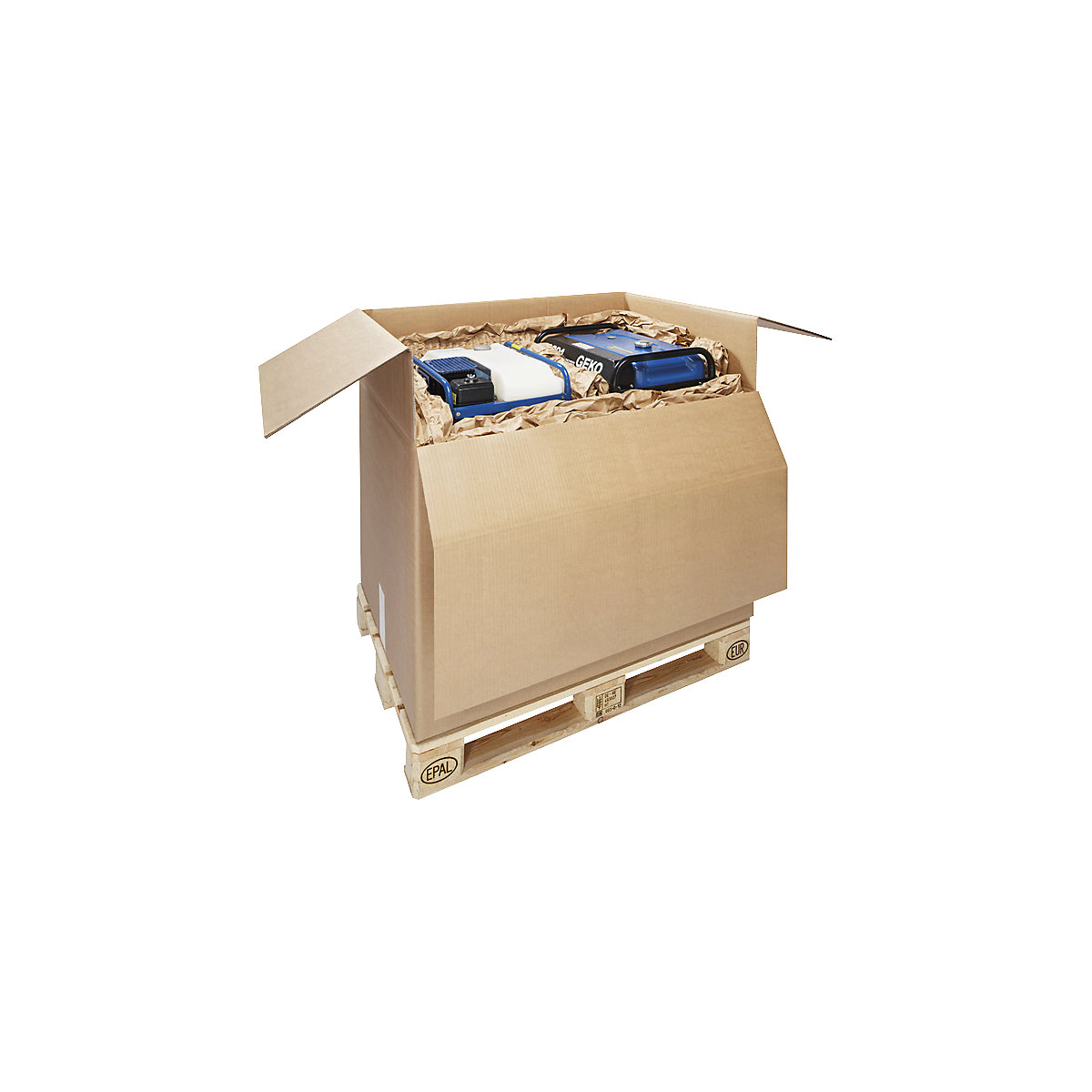 Golfkartonnen vouwdoos, 3-laags &ndash; ratioform terra