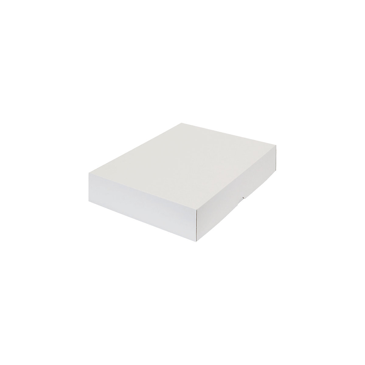 Dekseldoos – ratioform terra, tweedelig, inwendige afmetingen 435 x 315 x 80 mm, A3, wit, vanaf 12 stuk-35