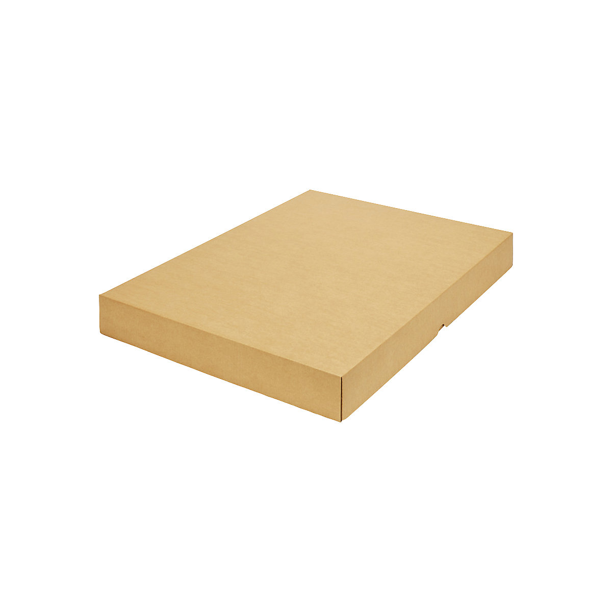 Dekseldoos – ratioform terra, tweedelig, inwendige afmetingen 615 x 435 x 60 mm, A2+, bruin, vanaf 10 stuks-50