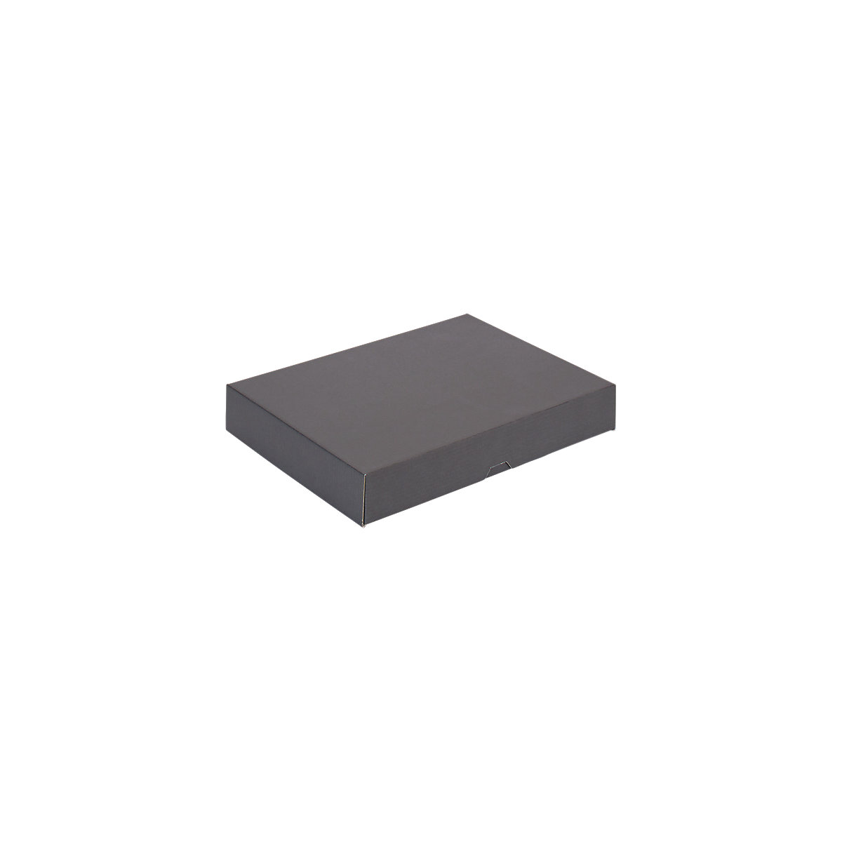 Stülpdeckelkarton, schwarz, Innenmaße 301 x 213 x 45 mm, ab 100 Stk-2