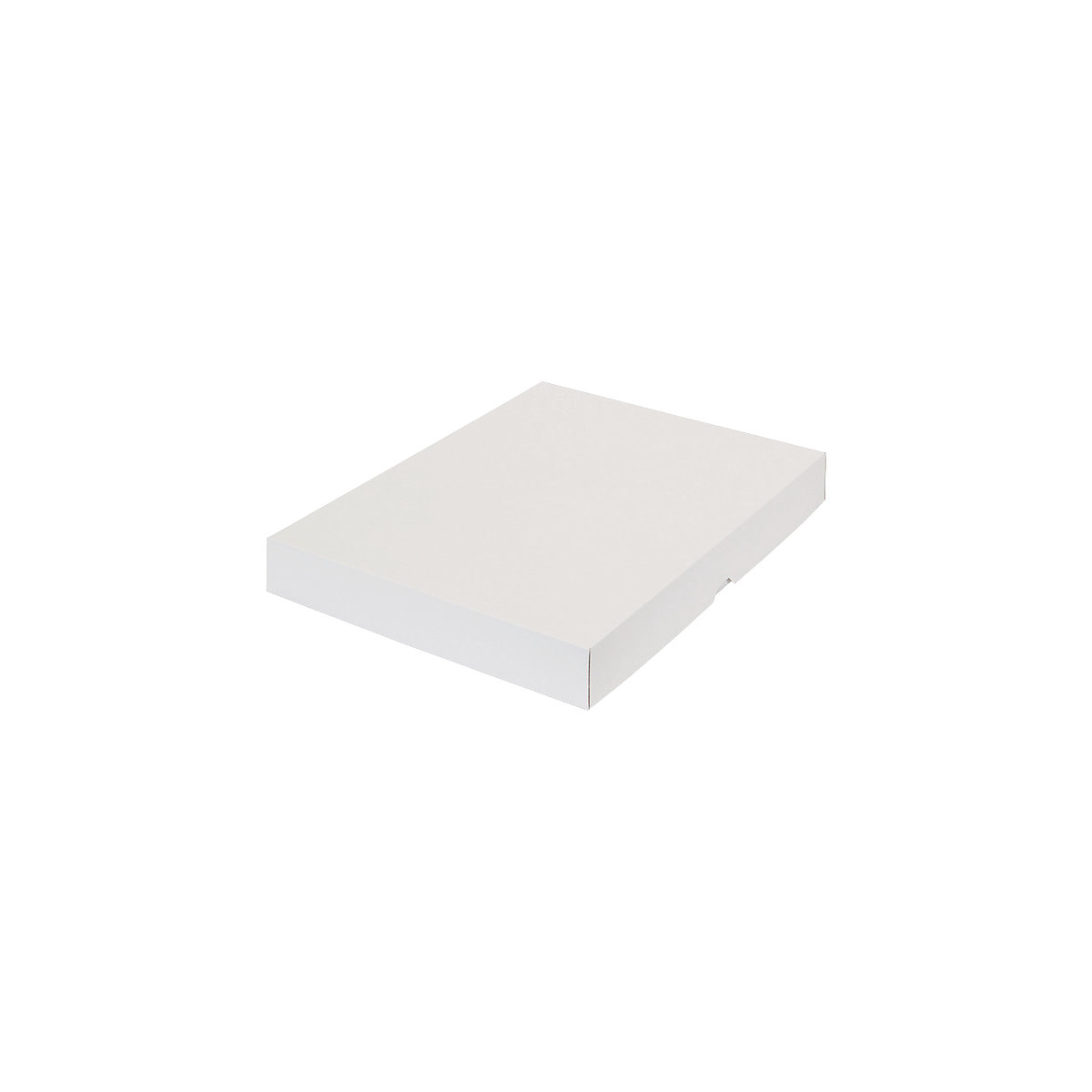 Stülpdeckelkarton, braun, Innenmaße 435 x 315 x 50 mm, A3, weiß, ab 10 Stk