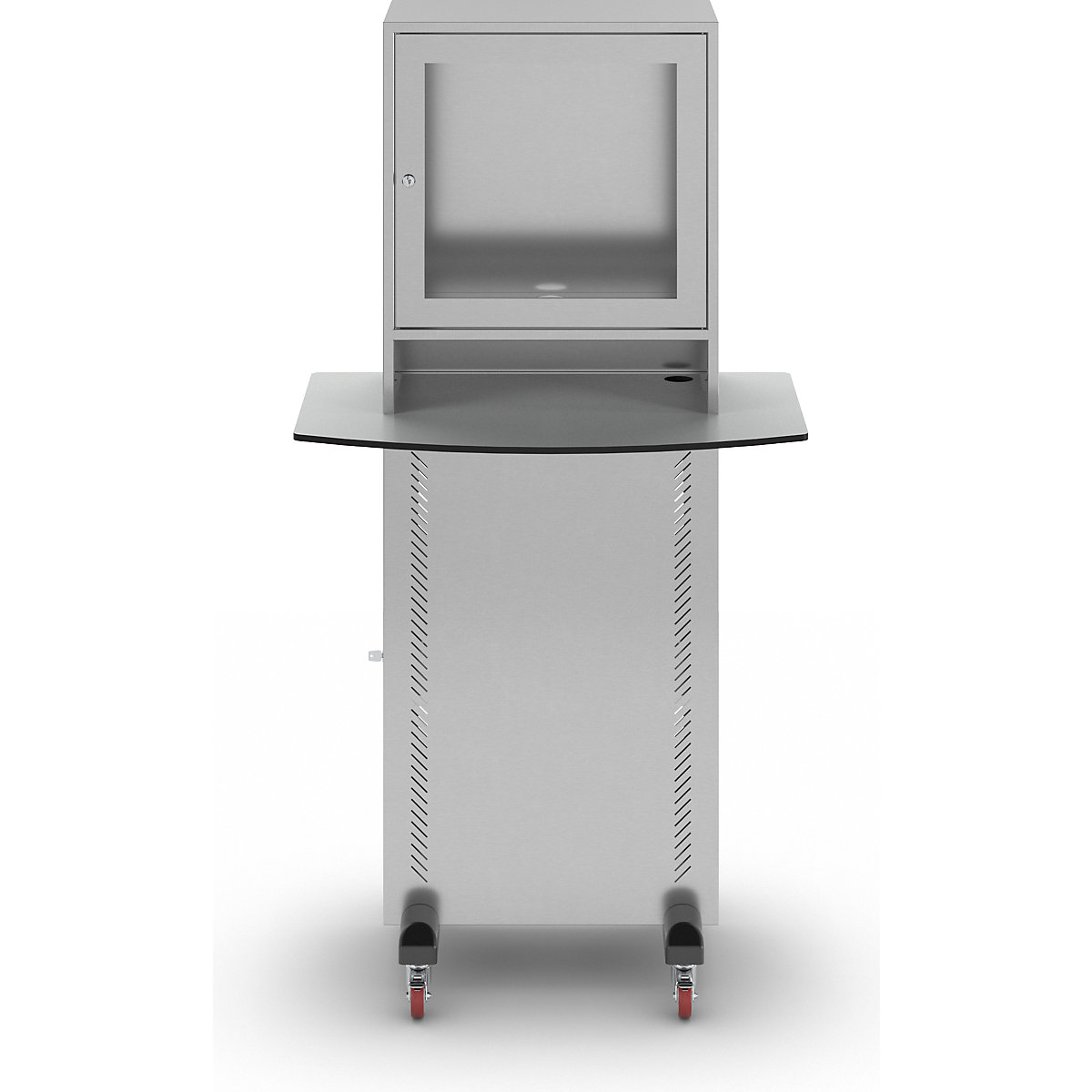 Roestvast stalen pc-kast – eurokraft pro (Productafbeelding 7)-6